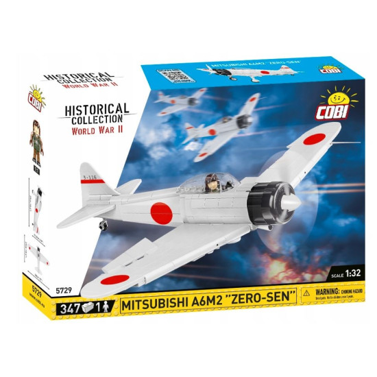 Klocki Mitsubishi A6M2 Zero-Sen 