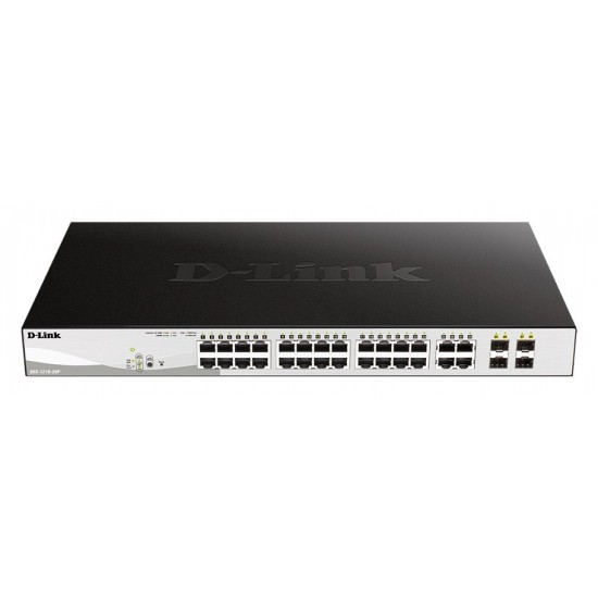 Przełącznik DGS-1210-28P 24GE PoE 4SFP 