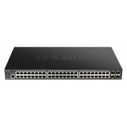Przełącznik DGS-1250-52XMP 48GE PoE+ 4SFP+ 