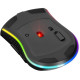 Mysz gamingowa bezprzewodowa Warlock GM-709L Optic RF RGB 2400 dpi 8P 