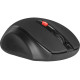 Mysz bezprzewodowa ULTRA MM-315 RF czarna 1600 dpi 6P 