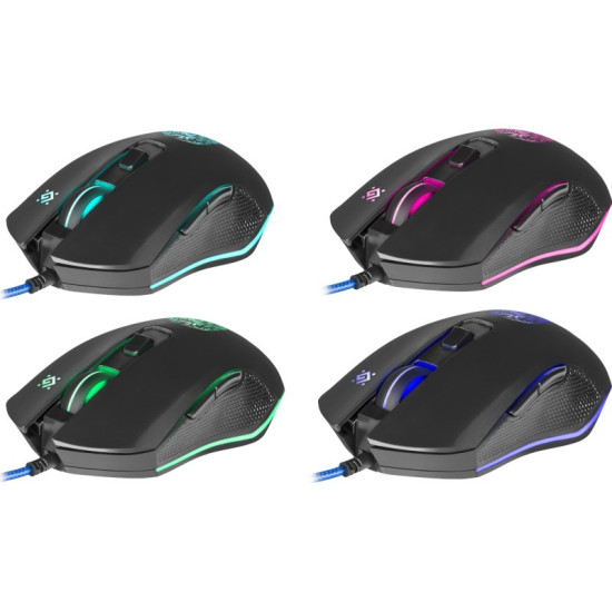 Mysz gamingowa przewodowa SLEIPNIR GM-927 12800 dpi 6P 