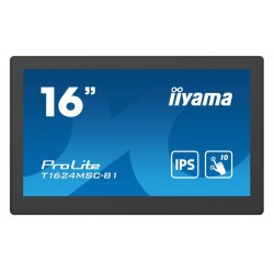 Monitor 15.6 cali T1624MSC-B1 IPS,poj.10pkt.450cd,24/7,media player,6H
