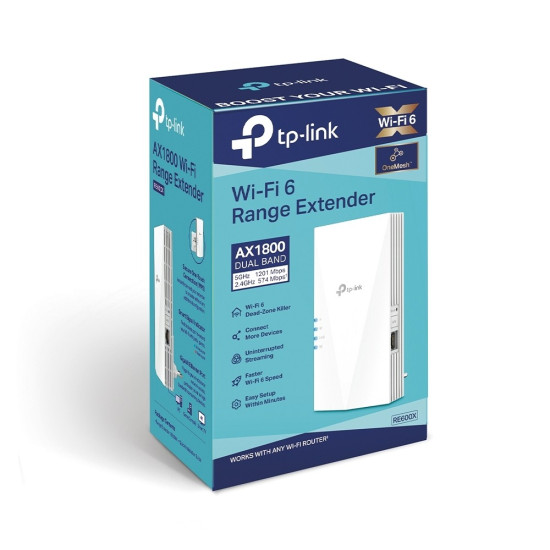 Wzmacniacz sygnału Repeater Wifi RE600X AX1800 