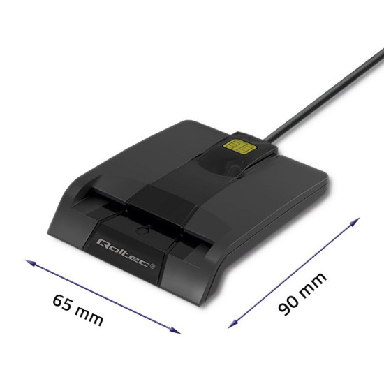 Inteligentny czytnik chipowych kart ID SCR-0634 | USB typu C 