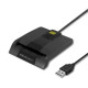 Inteligentny czytnik chipowych kart ID SCR-0634 | USB typu C 