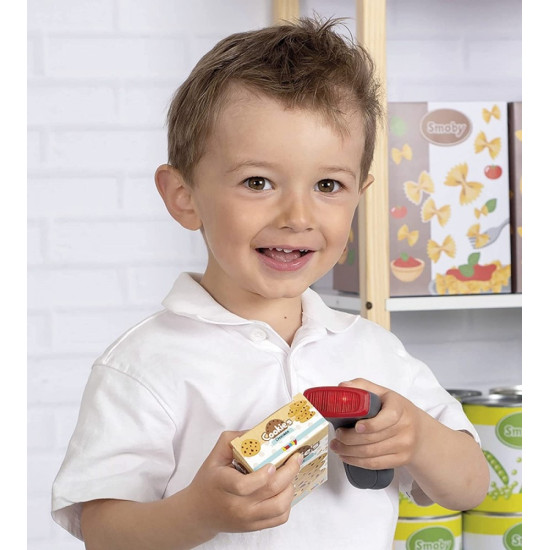 Kasa elektroniczna mała ze skanerem