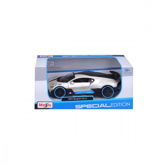 Model kompozytowy Bugatti Divo 1/24 biały