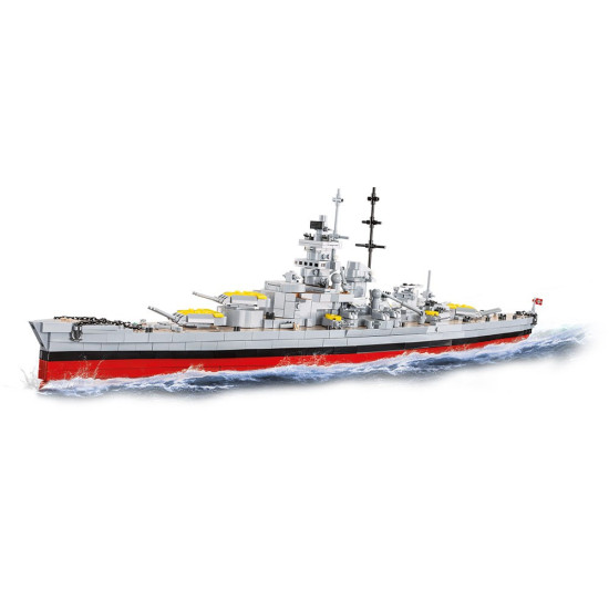 Klocki Historical Collection Battleship Gneisenau 