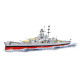 Klocki Historical Collection Battleship Gneisenau 