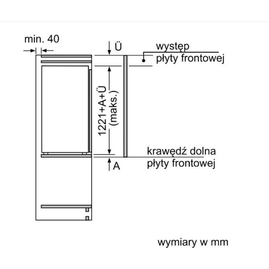 Chłodziarka KIR41NSE0 