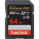 Karta pamięci Extreme Pro SDXC 64GB 200/90 MB/s V30 UHS-I U3 