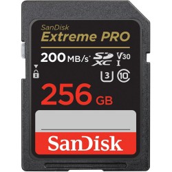 Karta pamięci Extreme Pro SDXC 256GB 200/140 MB/s V30 UHS-I 
