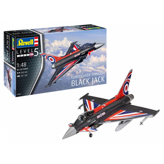 Model plastikowy Eurofighter Black Jack 1/48