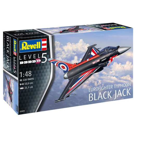 Model plastikowy Eurofighter Black Jack 1/48