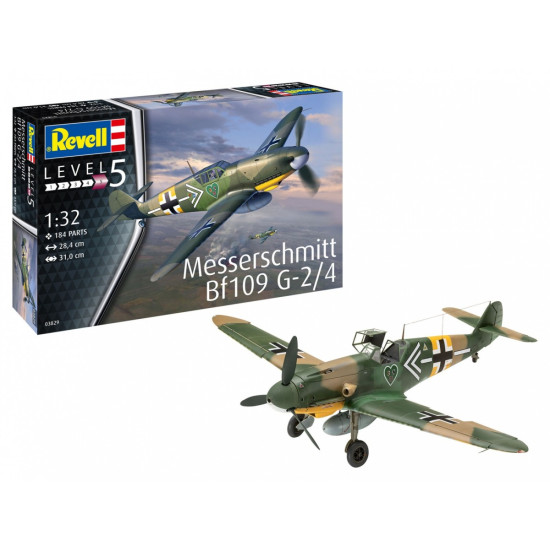 Model plastikowy Messerschmitt BF 109G-2/4 1/32