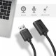 Przedłużacz USB 2.0 AM-AF, 0.5m; Y-C447GBK 