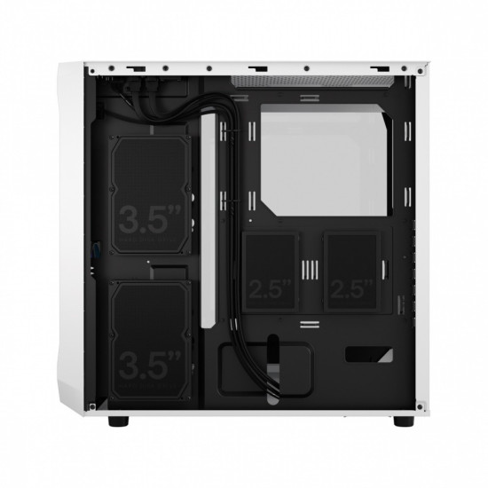 Obudowa Focus 2 RGB Biała TG Clear Tint 