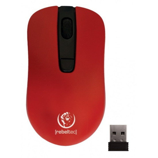 Mysz bezprzewodowa Rebeltec STAR red 800/1000/1600 DPI 