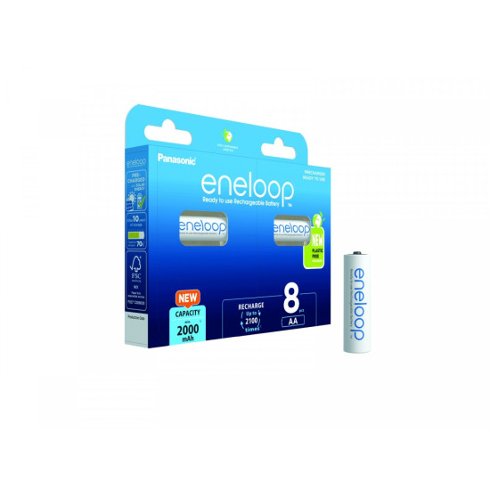 Akumulator Eneloop AA 2000 mAh 8 sztuk