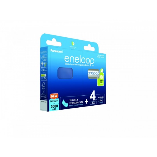 Akumulator Eneloop AA 2000 mAh 4 szt pudełko 