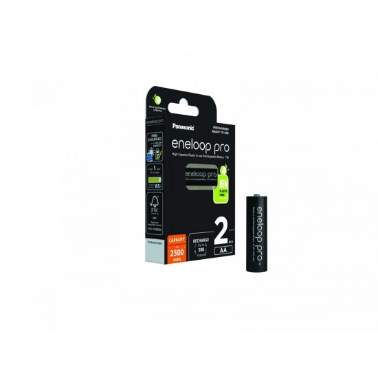 Akumulator Eneloop Pro AA 2500 mAh 2 sztuki Akumulator Eneloop Pro AA 2500 mAh 2 sztuki