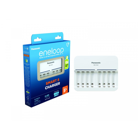 Eneloop ładowarka BQCC63 na 8 szt. bez akumulatorów 