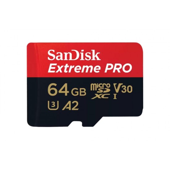 Karta Extreme Pro microSDXC 64GB 200/90 MB/s A2 V30 Karta Extreme Pro microSDXC 64GB 200/90 MB/s A2 V30
