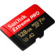 Karta Extreme Pro microSDXC 128GB 200/90 MB/s A2 V30 