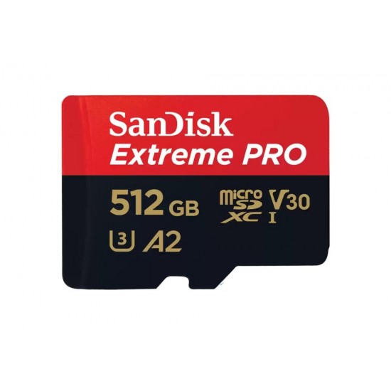Karta Extreme Pro microSDXC 512GB 200/140 MB/s A2 V30 U3 