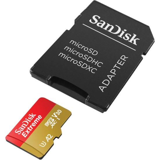 Karta pamięci Extreme microSDXC 512GB 190/130 MB/s A2 V30 U3 