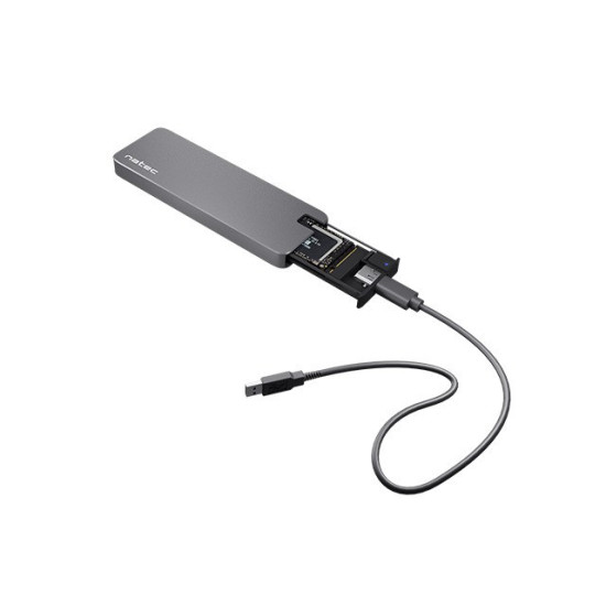 Kieszeń zewnętrzna SSD Rhino M.2 NVME USB-C 3.1 Gen 2 aluminium 