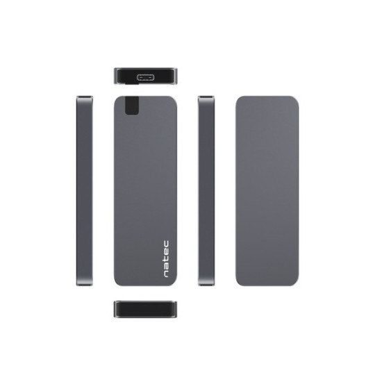 Kieszeń zewnętrzna SSD Rhino M.2 NVME USB-C 3.1 Gen 2 aluminium 