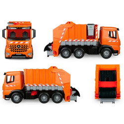 Śmieciarka Aroc z naklejkami 74 cm