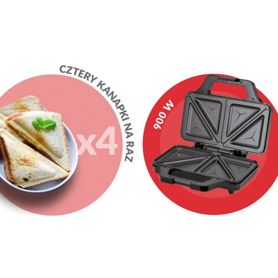 Opiekacz do kanapek MOP-45M 