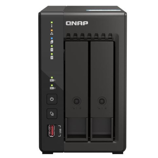 Serwer TS-253E-8G 2-bay desktop NAS Intel Celeron J6412 2GHz 