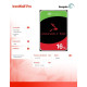 Dysk IronWolfPro 16TB  3.5' 256MB ST16000NT001 