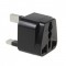 Adapter gniazdo EU na wtyk UK MCE154 Czarny Adapter gniazdo EU na wtyk UK MCE154 Czarny