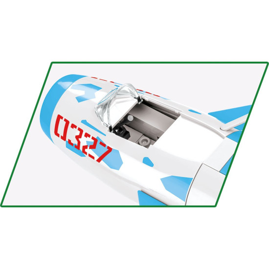 Klocki Historicall Collection Vietnam War MIG17 Nato Code Fresco