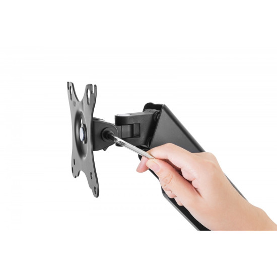 Uchwyt ścienny pojedynczy, 1xLCD, max. 32