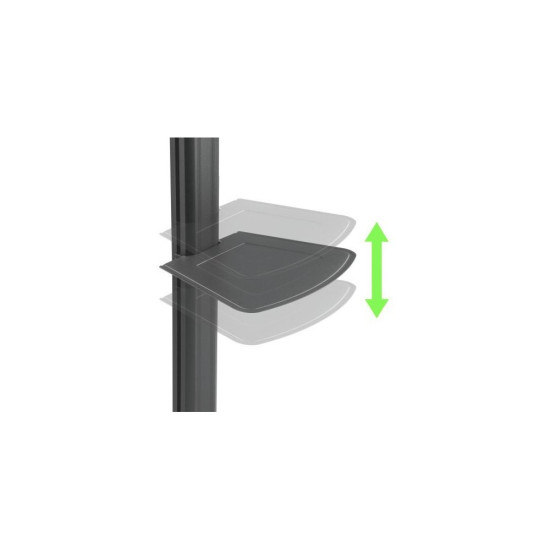 Mobilny stojak do tv 32-65 cali 35kg, uchylny 