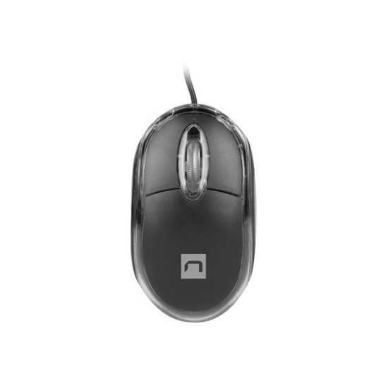 Mysz Vireo 2 1000 DPI optyczna USB Czarna 