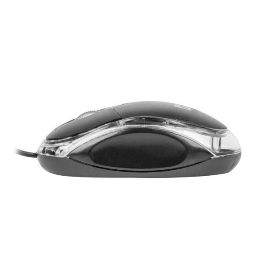 Mysz Vireo 2 1000 DPI optyczna USB Czarna 