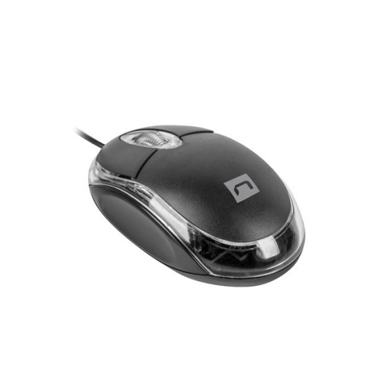 Mysz Vireo 2 1000 DPI optyczna USB Czarna 