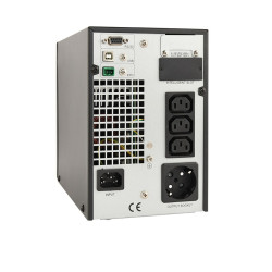 Zasilacz UPS 1000VA On-Line 3xIEC 1xSchuko USB 
