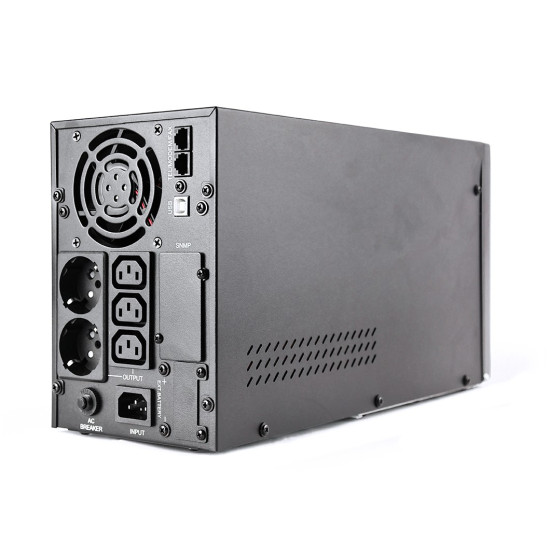 Zasilacz UPS 2000VA Line-in 3xC13 2xSchuko USB RJ45 