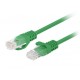 Patchcord kat.5e UTP 1m zielony 10-pak PCU5-20CC-01