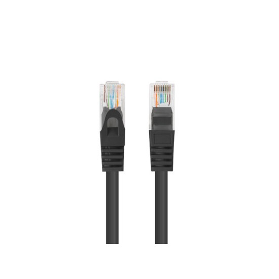 Patchcord kat.6 UTP 3m 10-pack fluke passed czarny