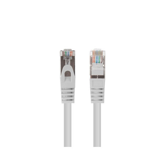 Patchcord kat.6 FTP 0.5M 10-pack fluke passed szary