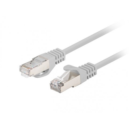 Patchcord kat.6 FTP 0.5M 10-pack fluke passed szary